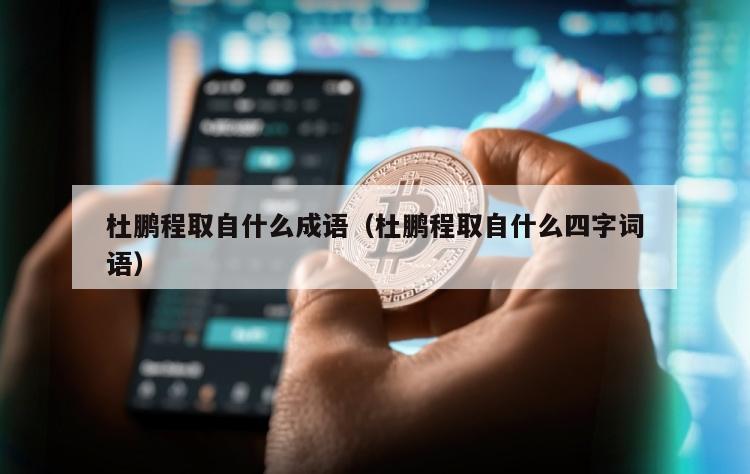 杜鹏程取自什么成语（杜鹏程取自什么四字词语）