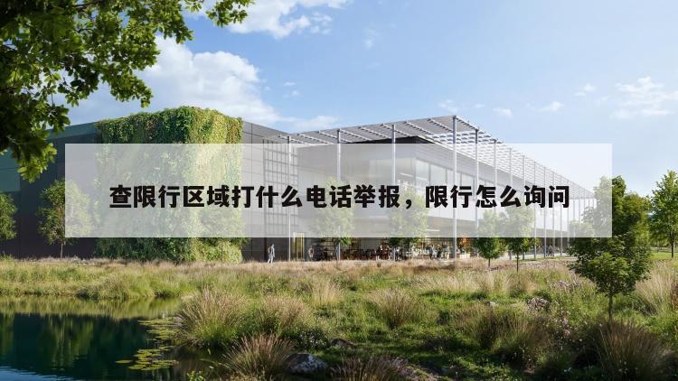 查限行区域打什么电话举报，限行怎么询问