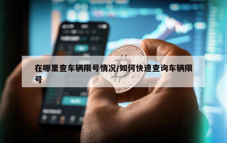 在哪里查车辆限号情况/如何快速查询车辆限号