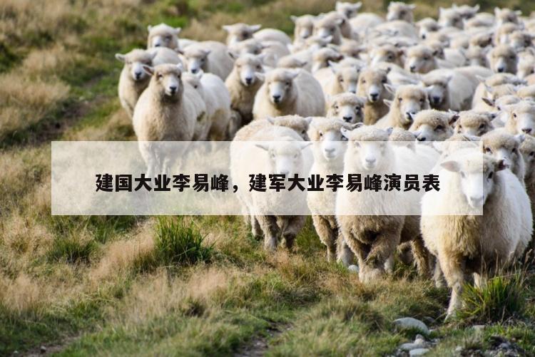 建国大业李易峰，建军大业李易峰演员表