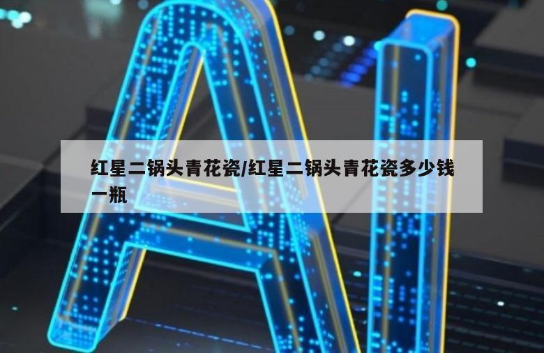 红星二锅头青花瓷/红星二锅头青花瓷多少钱一瓶