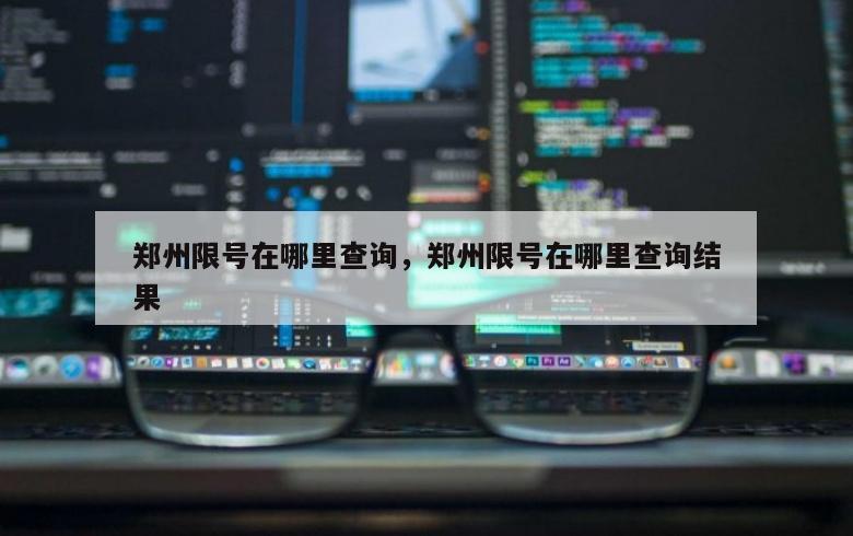 郑州限号在哪里查询，郑州限号在哪里查询结果