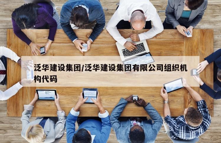 泛华建设集团/泛华建设集团有限公司组织机构代码